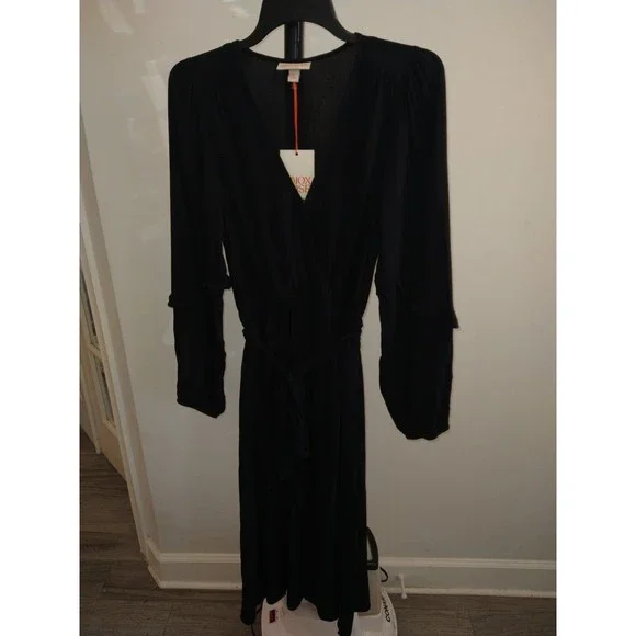 Knox rose long sleeve maxi dress xs black boho Feminine Cottage Core - Picture 3 of 9